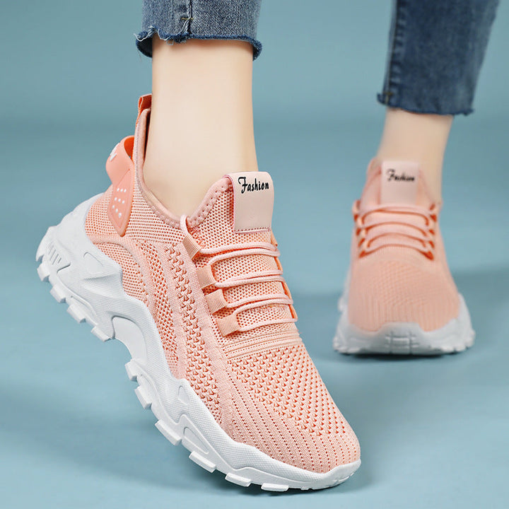 Women's athletic sneakers with breathable mesh structure and cushioning sole Mune Fashion