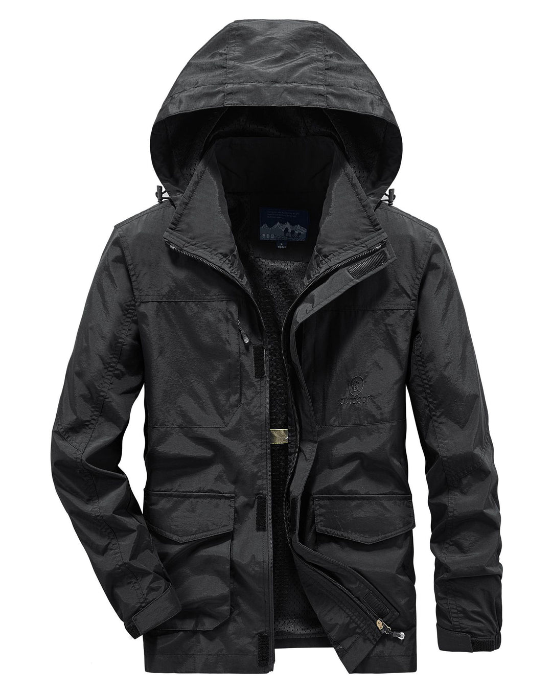 Men's Robust Weather Jacket with Practical Pockets Mune Fashion