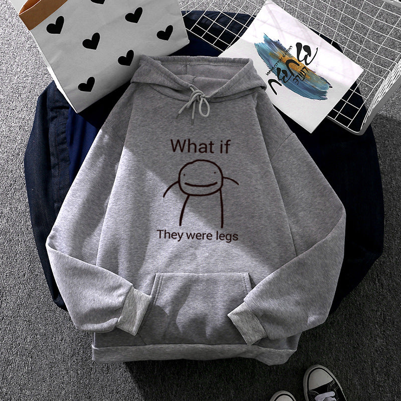 Women’s hoodie with minimalist graphic, loose oversized fit and kangaroo pocket Mune Fashion