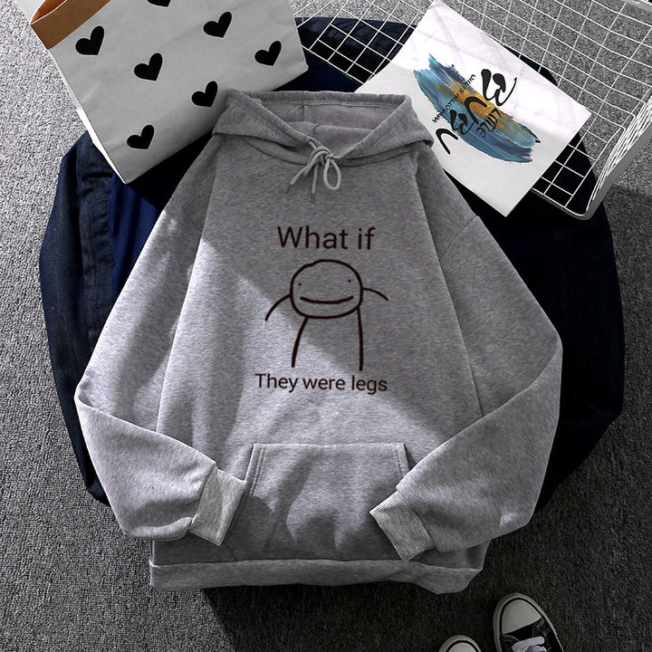 Women’s hoodie with minimalist graphic, loose oversized fit and kangaroo pocket Mune Fashion