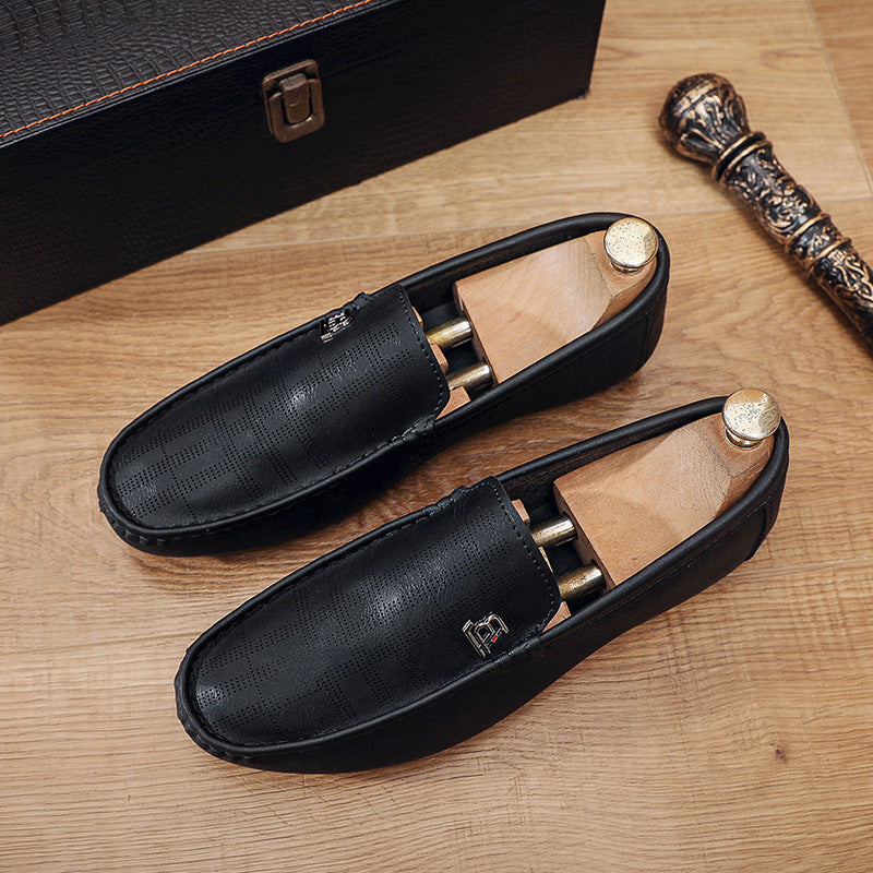 Men's Elegant Moccasins made of Soft Leather Mune Fashion