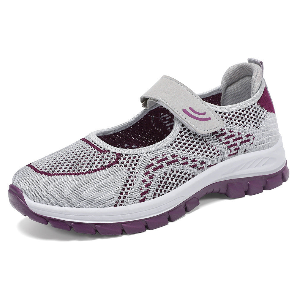 Women's Sporty Slip-On Sneakers with Adjustable Strap Mune Fashion