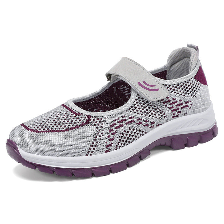 Women's Sporty Slip-On Sneakers with Adjustable Strap Mune Fashion
