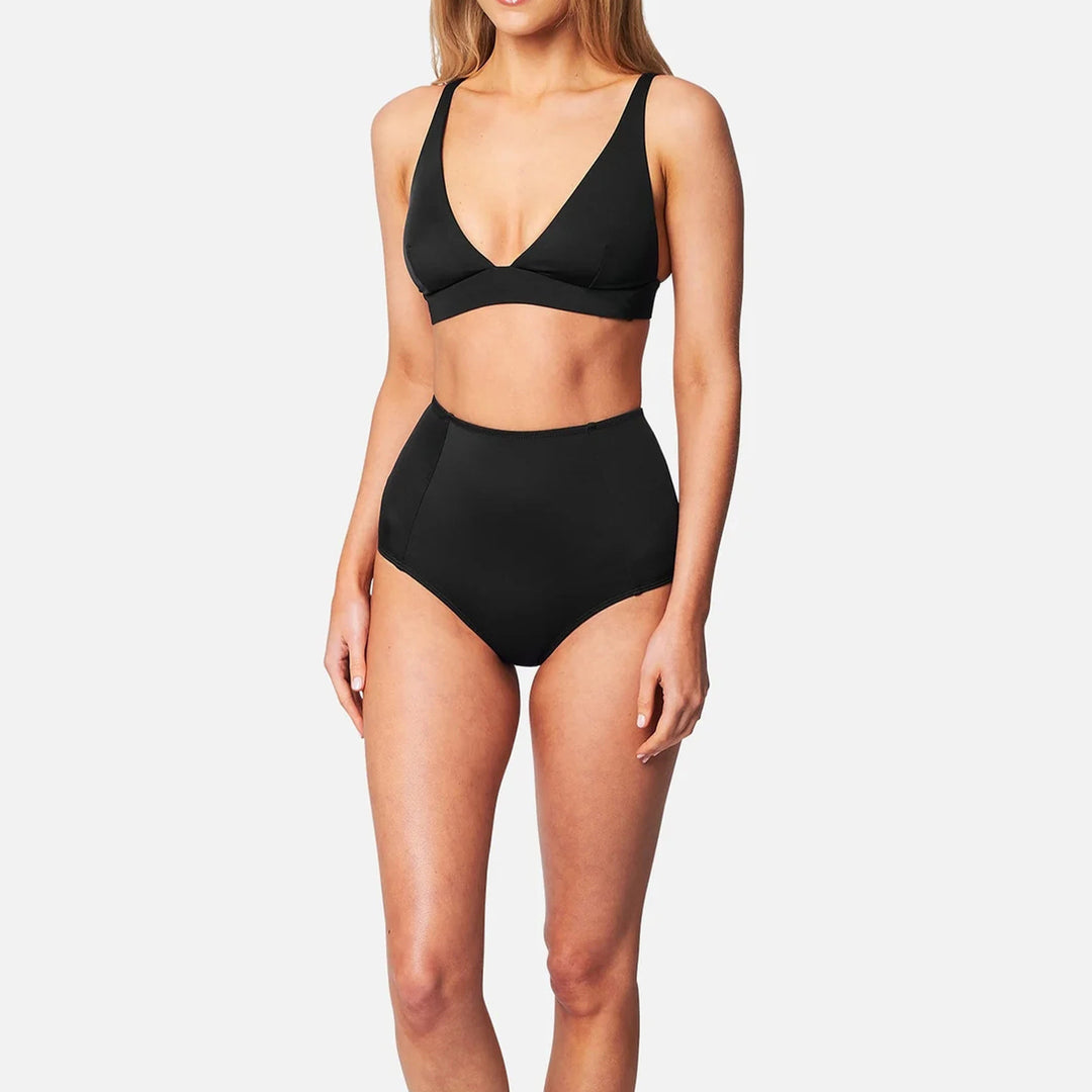 Women High-Cut Bikini with Flattering Cut Mune Fashion