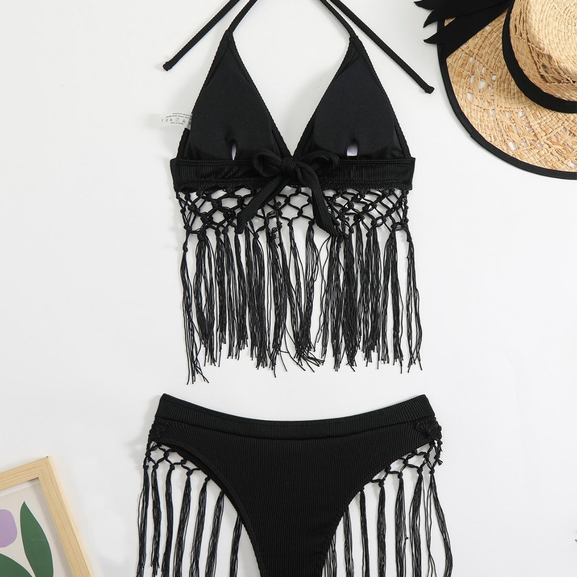 Ladies Casual Summer Bikini with Stylish Fringes Mune Fashion