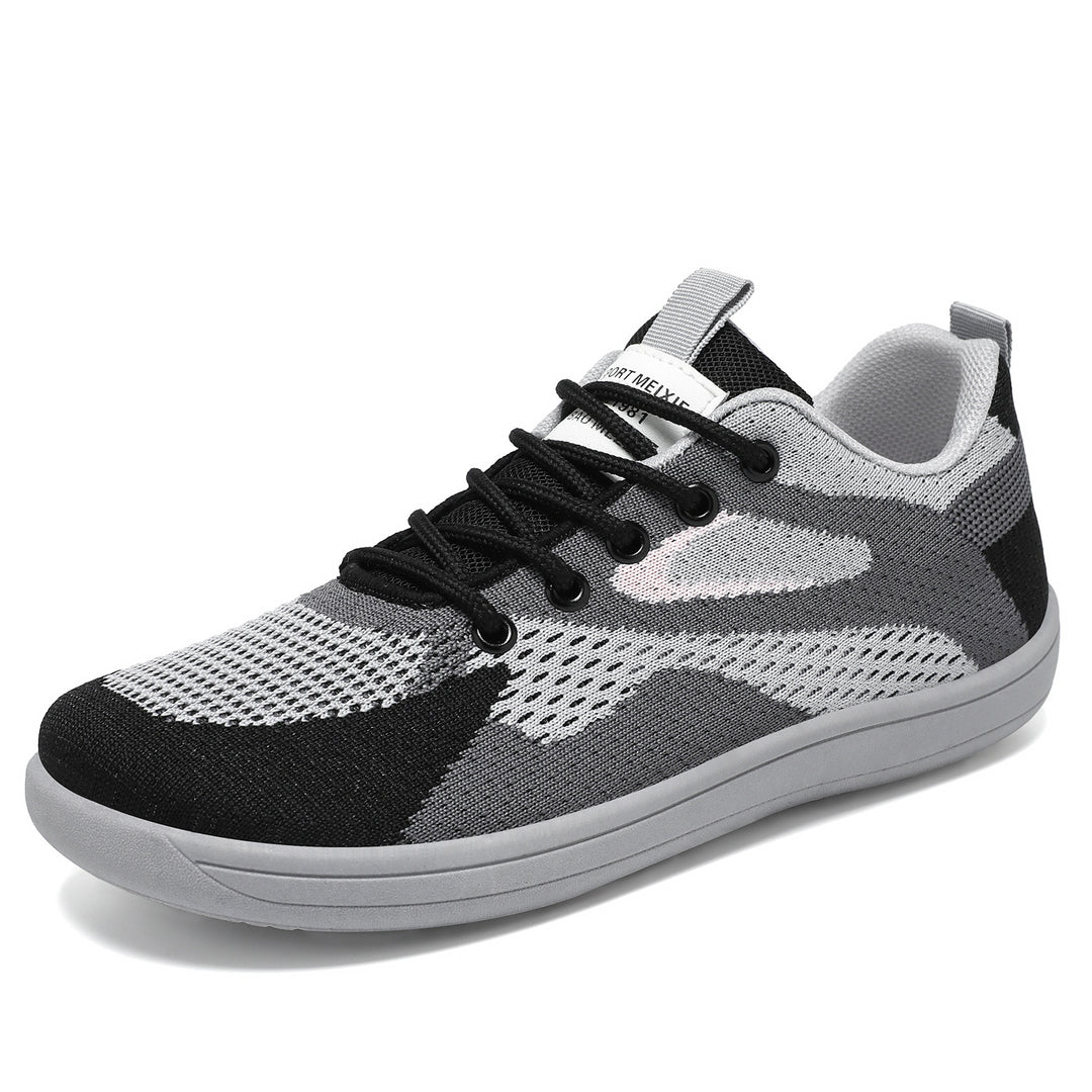 Women's lightweight breathable knitted casual sneakers with elastic lacing and shock-absorbing EVA midsole Mune Fashion