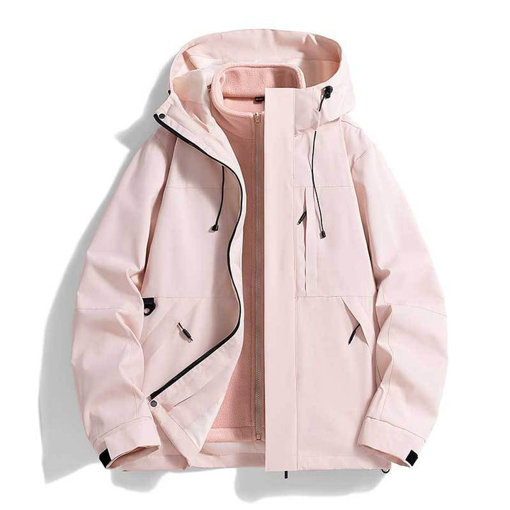 Women Multifunctional Rain Jacket Mune Fashion