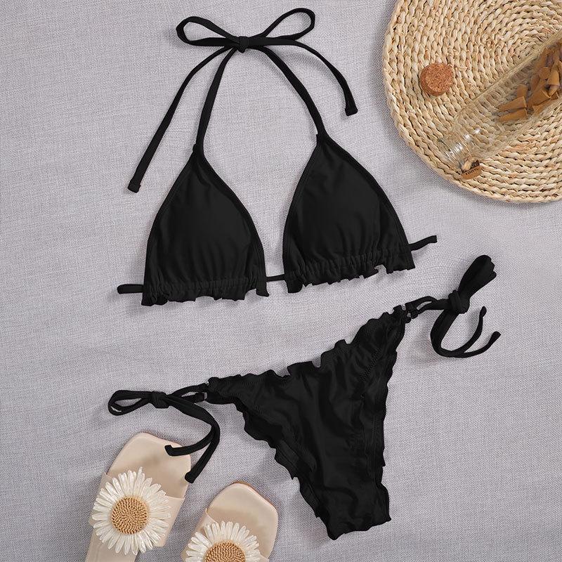 Women's bikini set with playful ruffle details Mune Fashion
