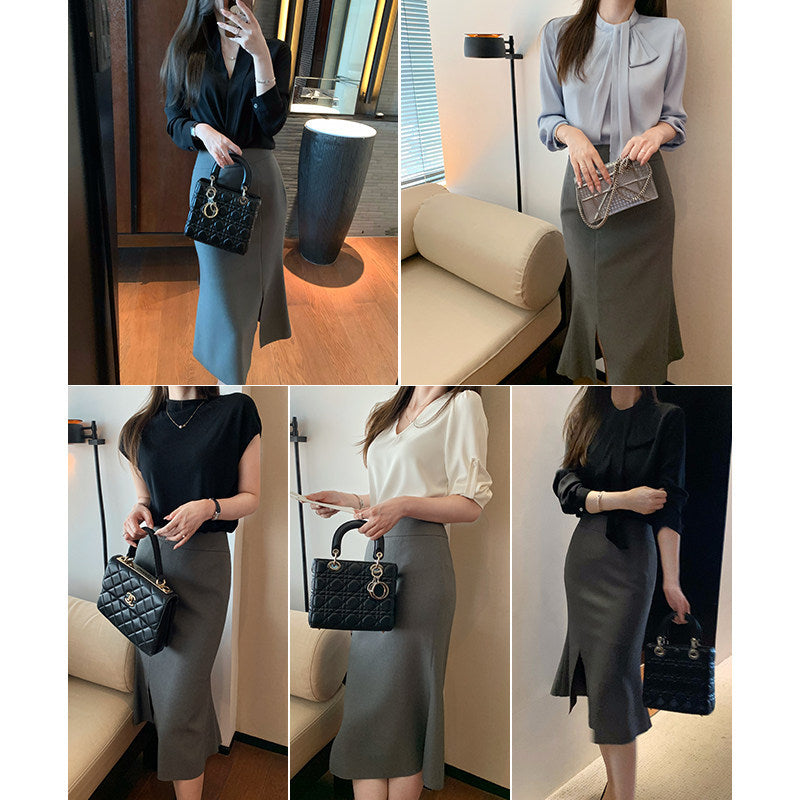 Women's Elegant Wrap Skirt Mune Fashion