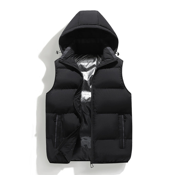 Men's Padded Vest with Hood Mune Fashion