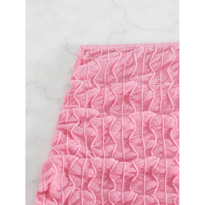 Women's Ruffle Shorts with Adjustable Ties Mune Fashion