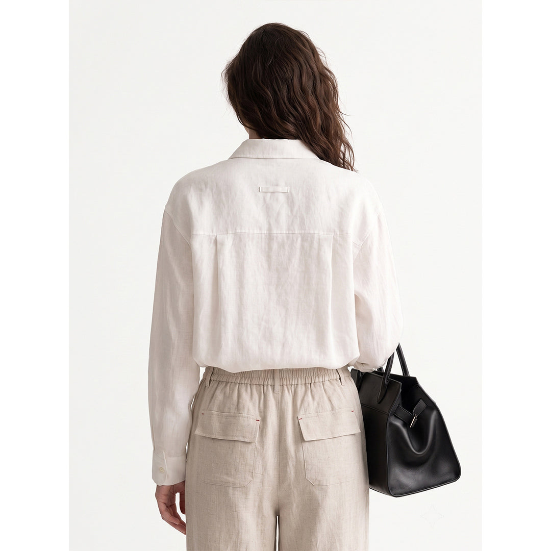 Damen Elegante und lässige Langarmbluse Mune Fashion