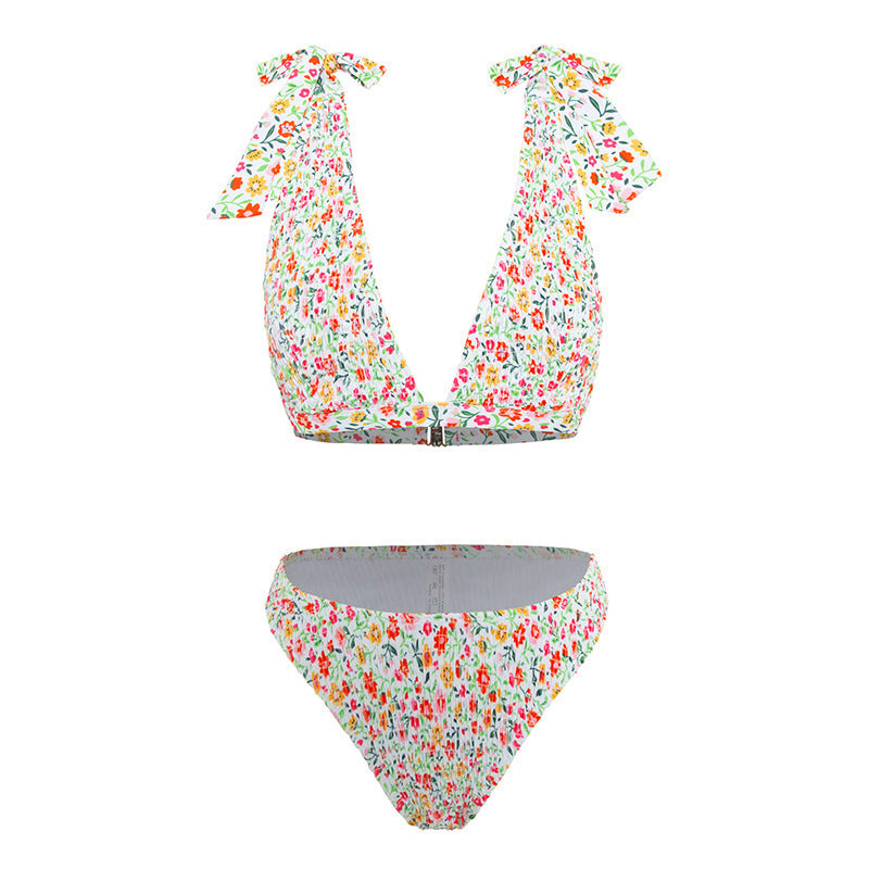 Women's Triangle Bikini with Adjustable Ties Mune Fashion
