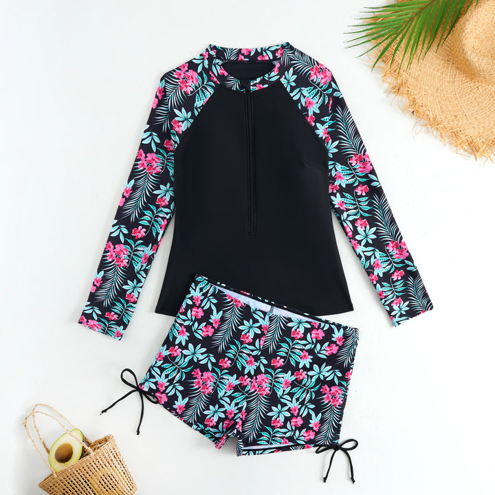 Ladies Sporty Long Sleeve Surf Wetsuit Mune Fashion