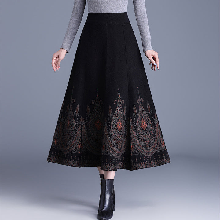 Women Maxi Skirt Mune Fashion