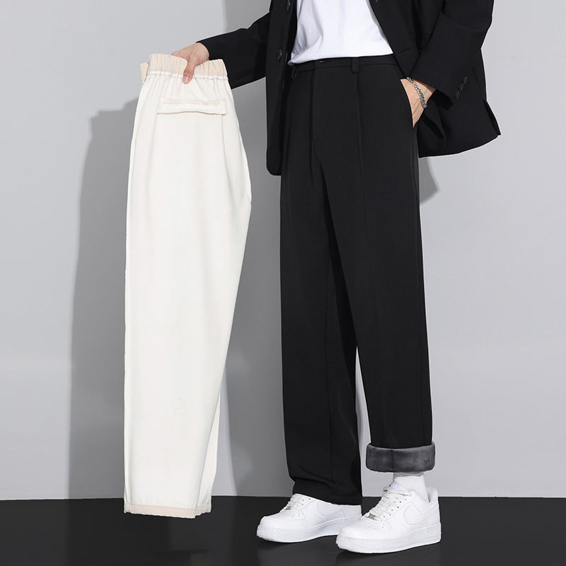 Men's Comfortable Chino Pants with Wide Fit
