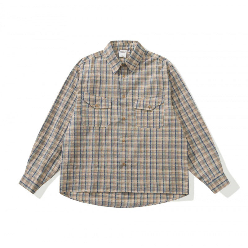 Unisex Boxy Overshirt made of cotton-linen blend with patch chest pockets Mune Fashion