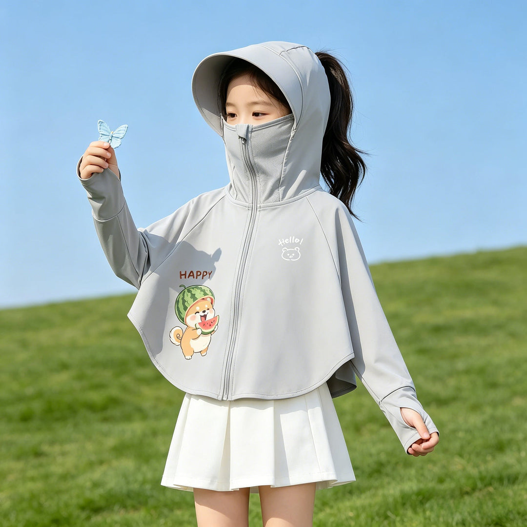 Women's UV protection jacket with hood and lightweight cotton material Mune Fashion