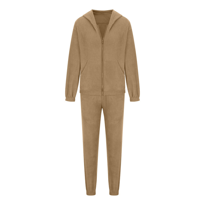 Women's oversized hoodie with kangaroo pocket and cargo jogger set Mune Fashion