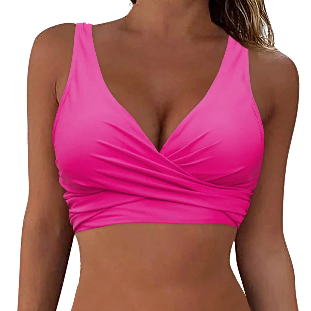 Women's comfortable wrap bikini top Mune Fashion