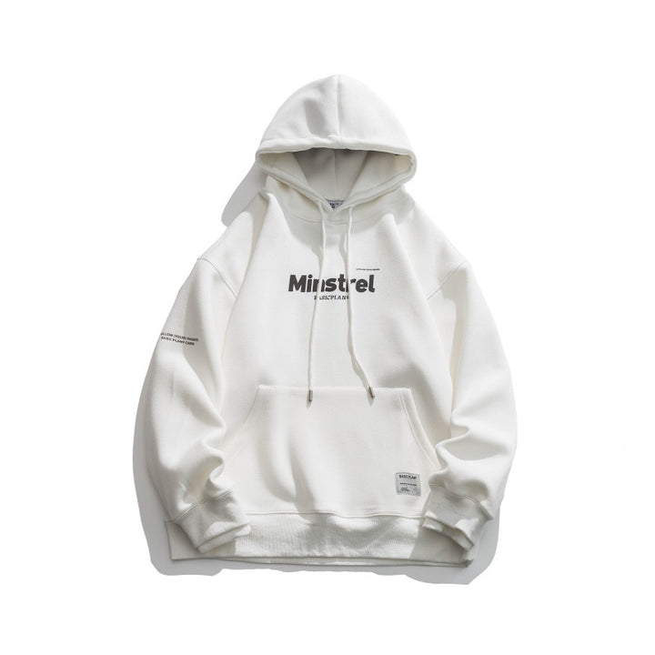 Unisex Oversize Hoodie with minimal logo print, fleece inner lining and kangaroo pocket Mune Fashion
