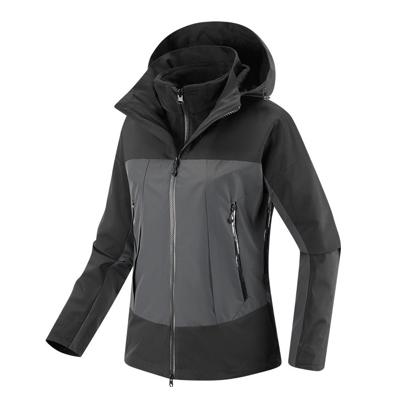 Ladies Multi-comfort softshell jacket with removable fleece lining and adjustable hood Mune Fashion