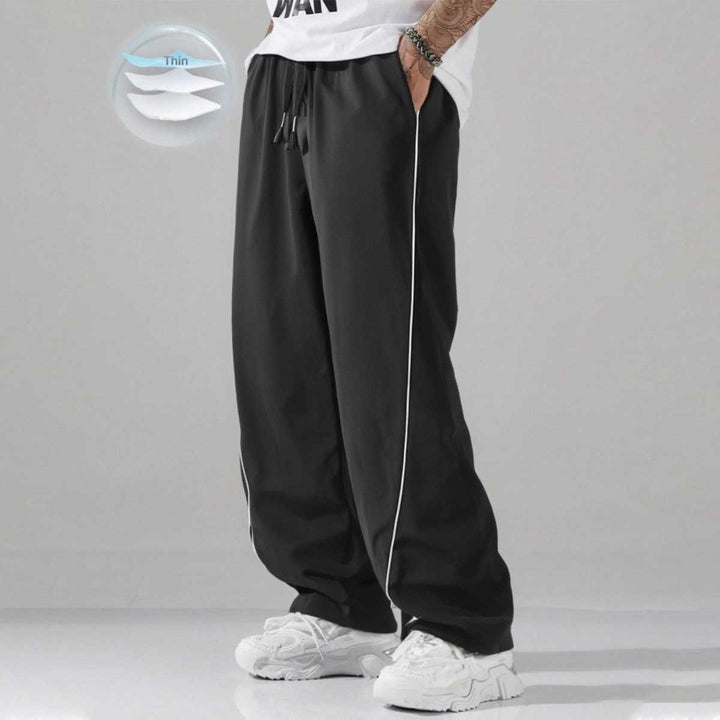 Men's sporty leisure pants with adjustable waistband and side pockets Mune Fashion