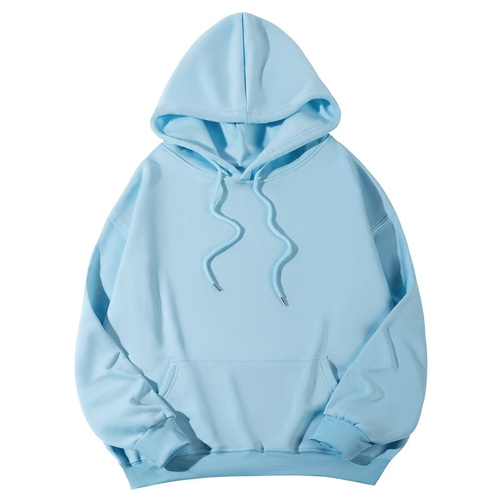 Unisex minimalist hoodie with extended back and kangaroo pocket Mune Fashion