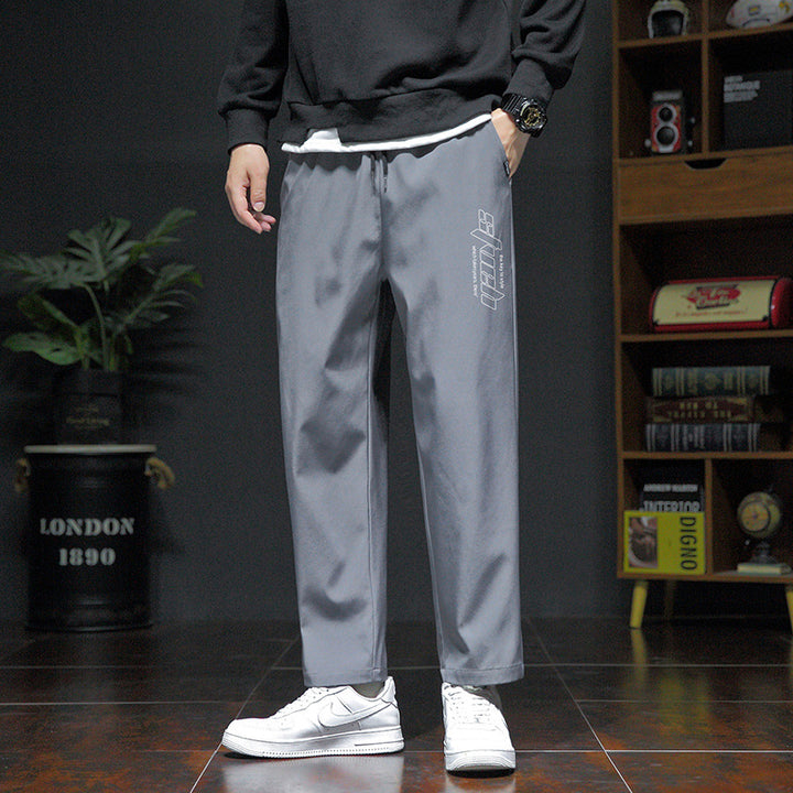 Men's sporty jogging pants with a fashionable cut