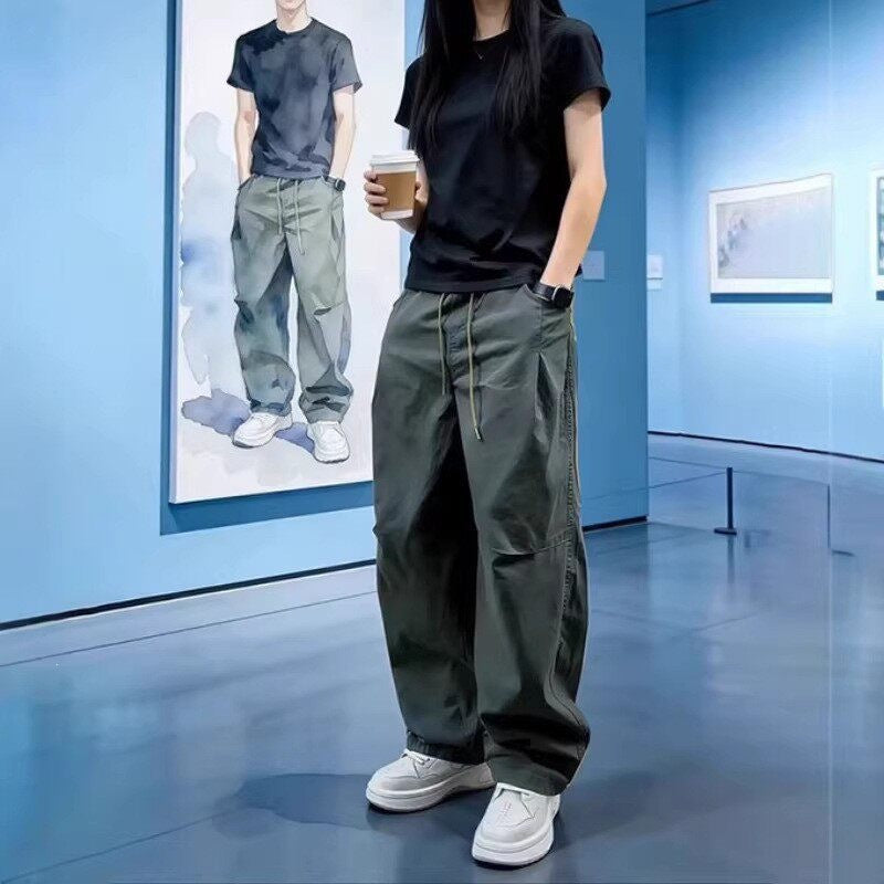 Men's Comfortable Cargo Pants with Practical Side Pockets Mune Fashion