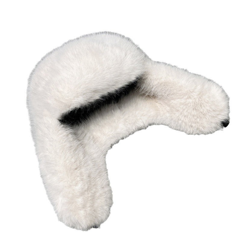 Ladies Luxurious Faux Fur Ushanka with Ear Flaps and Warming Lining Mune Fashion