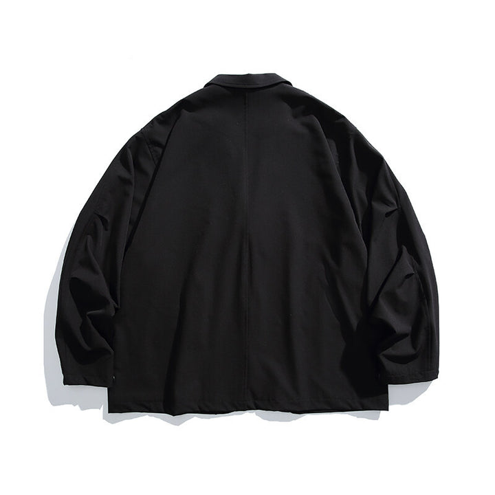Men's Oversized Utility Blazer with Multifunctional Pockets Mune Fashion