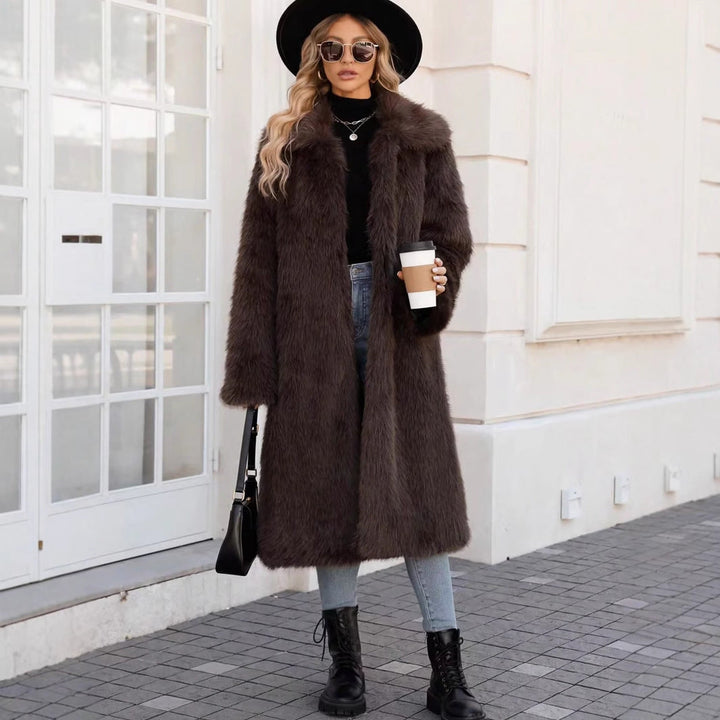Women's Fashionable Long Coat Mune