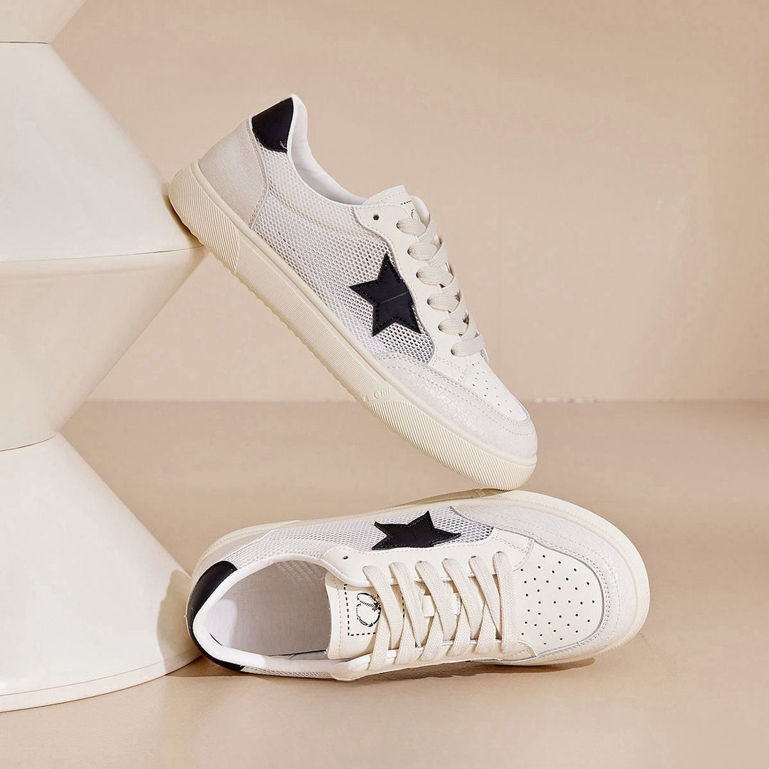Women’s sneaker with breathable mesh and stylish star design Mune Fashion