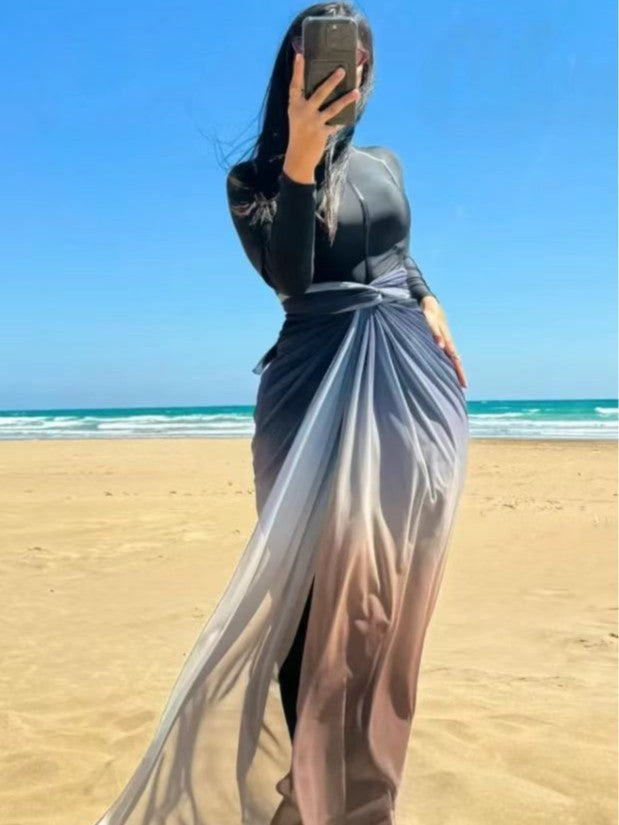 Women elegant beach cover-up Mune Fashion