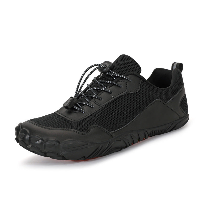 Men's nan lightweight quick-drying trekking shoe with rubber toe protection, breathable mesh upper, and profiled outdoor running sole Mune Fashion