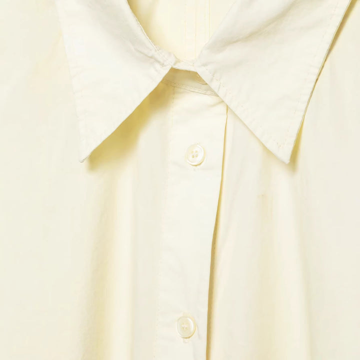 Ladies oversized shirt blouse with wide cut and continuous button placket Mune Fashion