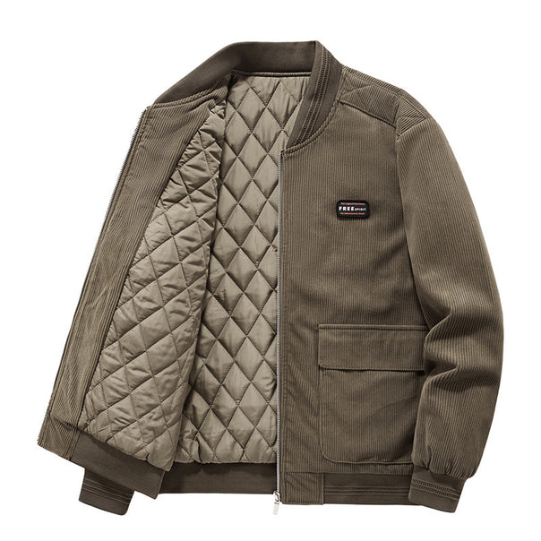 Men's corduroy jacket with quilted thermal lining Mune Fashion