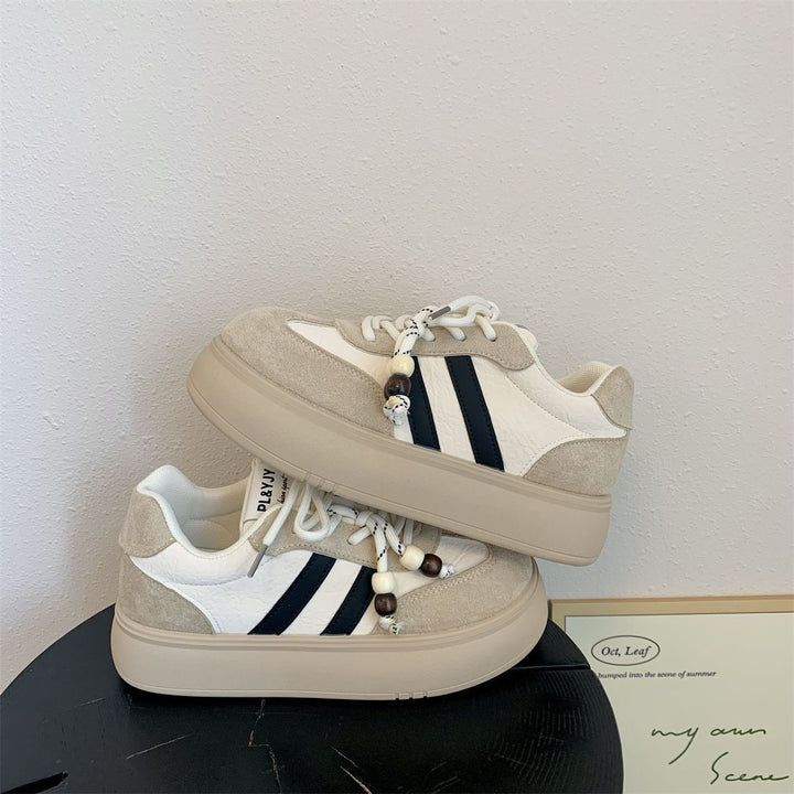 Women's Comfortable Sneakers with Innovative Lacing System and Cushioning Sole Mune Fashion