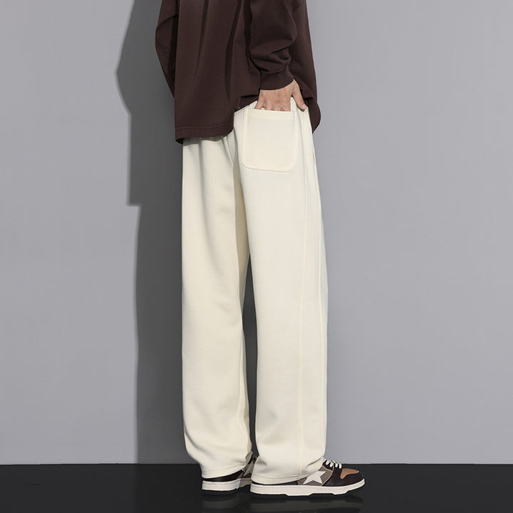 Men's Loose-Fitting Casual Pants with Practical Side Pocket
