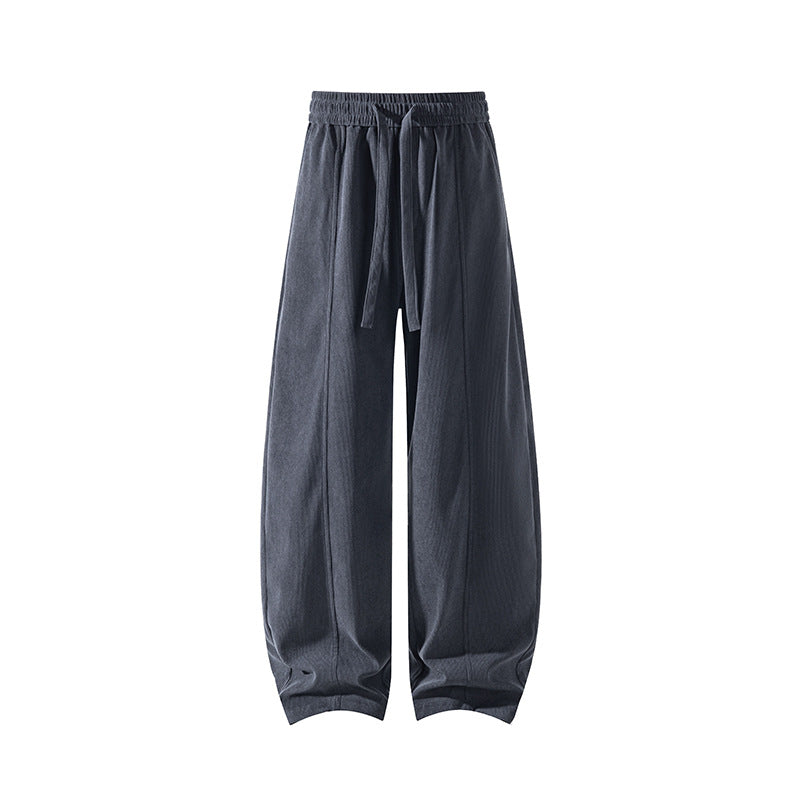 Men Wide-Cut Culotte Pants Mune Fashion