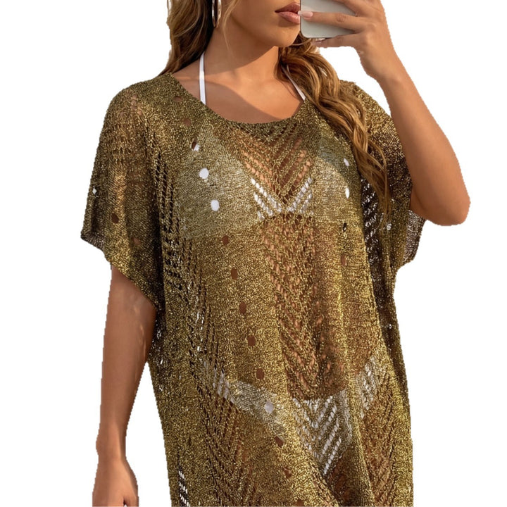 Ladies elegant crochet beach cover-up Mune Fashion