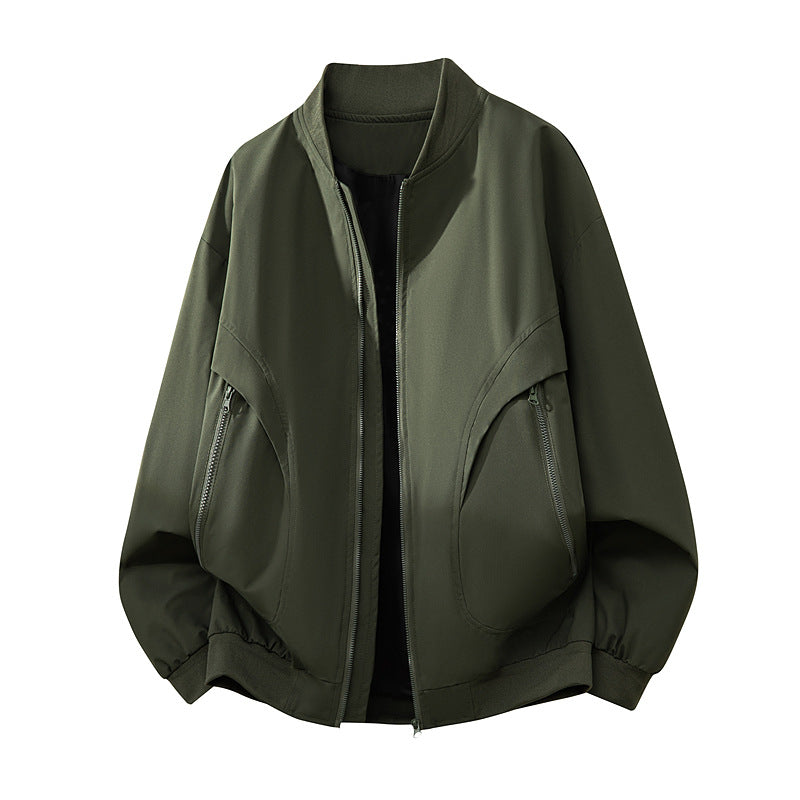 Women's Fashion Bomber Jacket with Water Droplet Seal Technology Mune Fashion