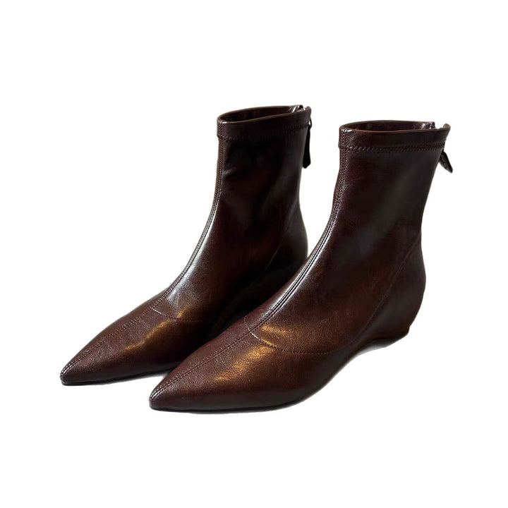 Women's Elegant Lace Ankle Boots Mune Fashion