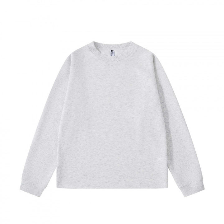 Unisex Oversized-Long Sleeve-Sweatshirt with Round Neck, French-Terry Quality and Ribbed Cuffs Mune Fashion