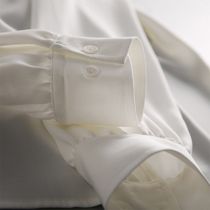 Women's Elegant Blouse with Bow Detail Mune Fashion 1789268628
