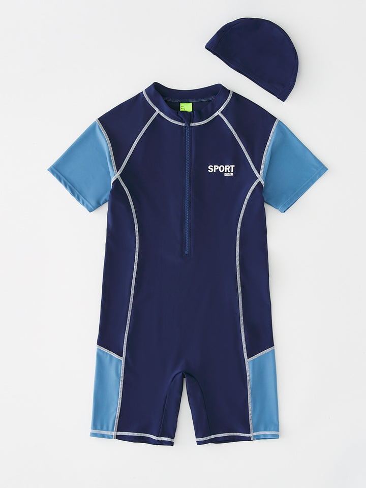 Women's swimsuit with UV protection and zipper Mune Fashion