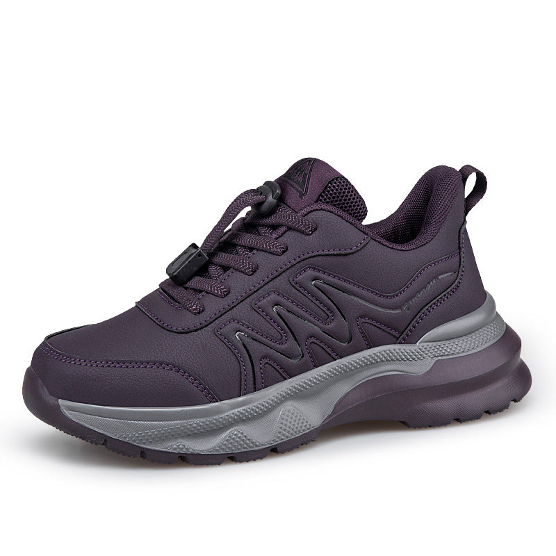 Men's urban comfort sneakers with cord lock, padded heel and shock-absorbing lightweight foam sole Mune Fashion