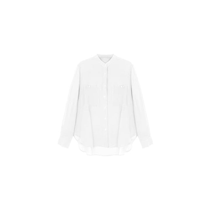Women Airy Long Sleeve Blouse Mune Fashion