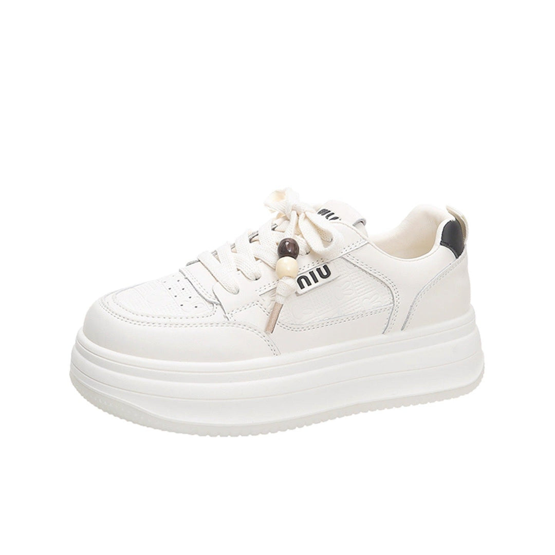 Women's Fashion Sneakers with Elastic Laces and Cushioned Sole Mune Fashion